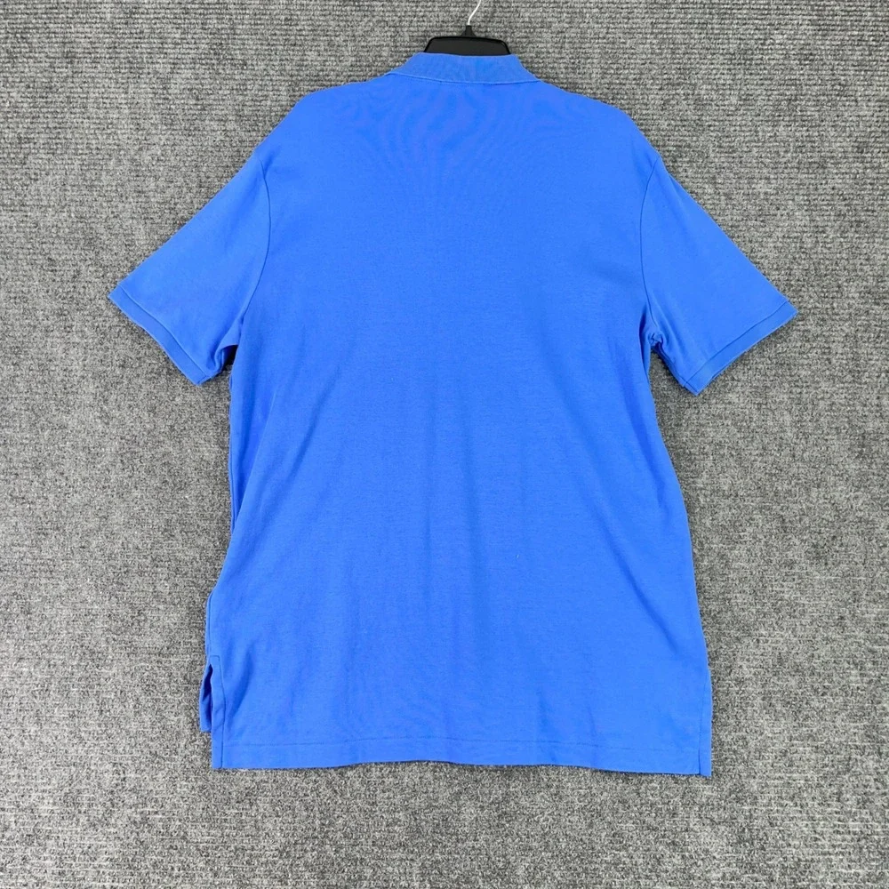 Polo Ralph Lauren Shirt Mens L‎ Navy Pony Short Sleeve Business Casual Golf